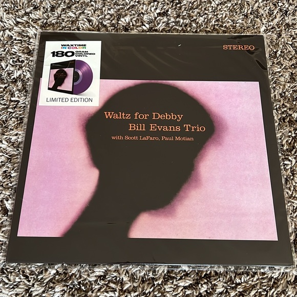 Waltz for Debby Bill Evan’s Trio Limited Edition 180 Colored Gram Vinyl Combo - Picture 4 of 6